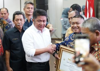 Kepada Dinas Dukcapil Kota Pagar Alam Danil Nasution Hadiri Acara Pemberian Penghargaan Se – Sumatera Selatan