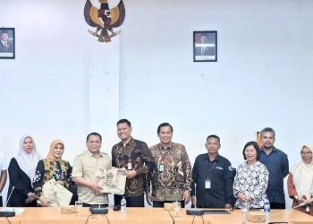 Sekda Labuhan Batu Sambut Kedatangan Tim Kementerian Kesehatan RI dan Mendagri