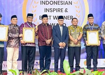 Wakil Bupati Labuhan Batu Hadiri Indonesian  Inspire & Best WINNER AWARD 2025