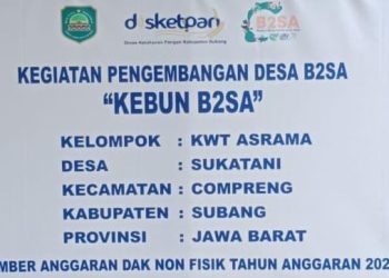 Kelompok Wanita Tani Asrama Desa Sukatani Fokus Kembangkan Pangan B2SA dan Apotek Hidup