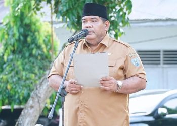 Asisten III pimpin Apel gabungan di Lapangan Diklat BKPP