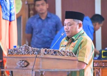 Wakil Bupati Labuhan Batu Hadiri Paripurna Laporan Reses 1 DPRD tahun 2025